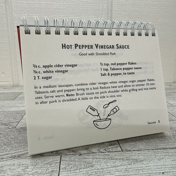 FROM THE GRILL -‎ GRILLING COOKBOOK - SCHOOLMATE - 2002 - Top Spiral - Stands Up - Picture 4 of 12